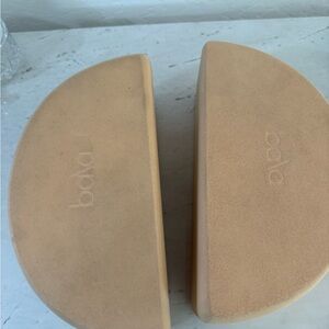 Bala Tan Half Moon Fitness yoga blocks